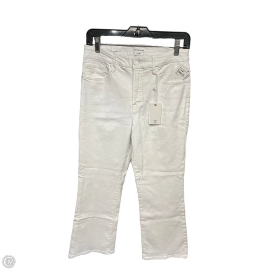 Jeans Straight By Good American In White, Size: 8