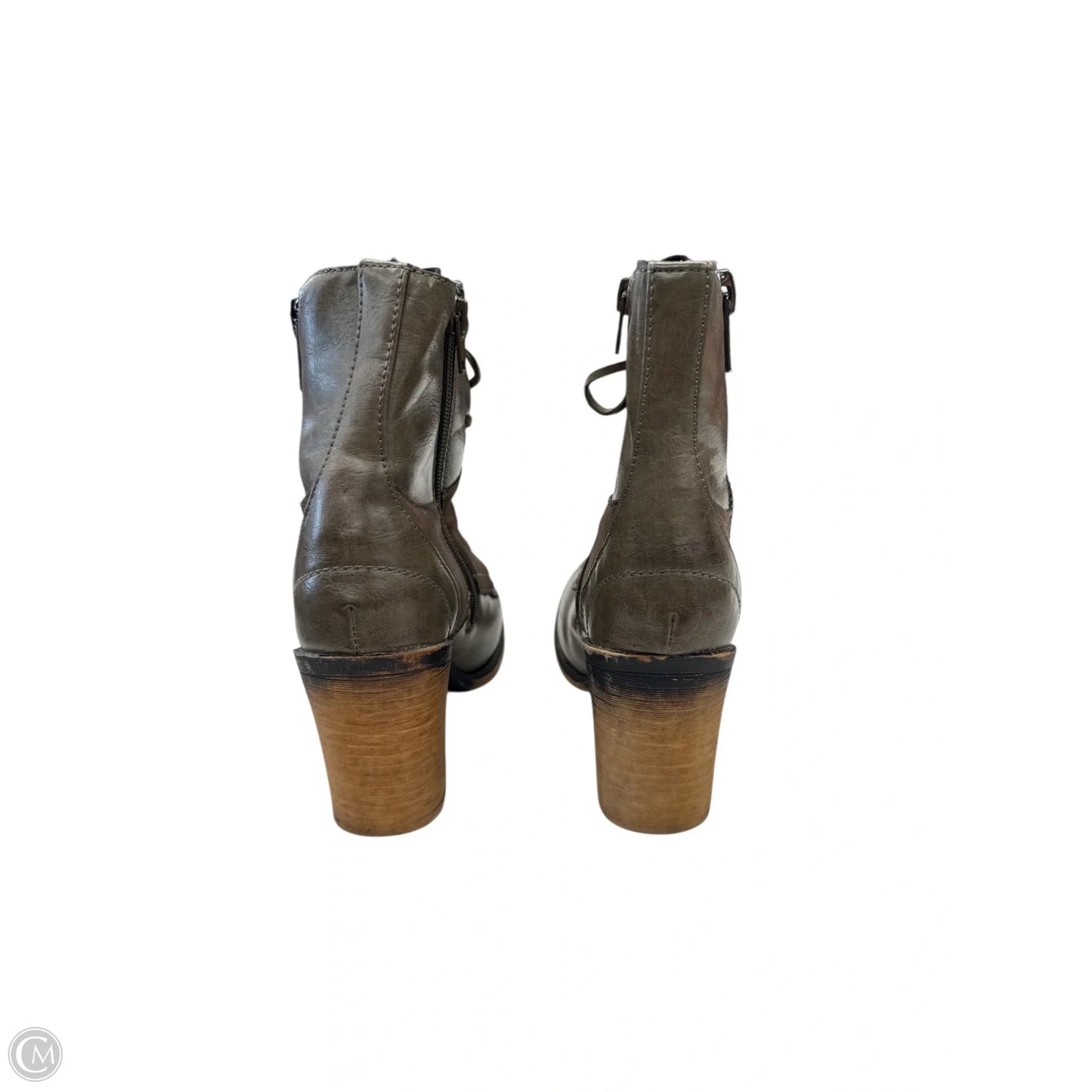 Boots Ankle Heels By Pierre Dumas In Brown, Size: 6