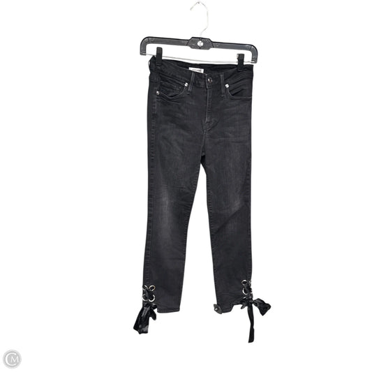Jeans Skinny By Good American In Black, Size: 0