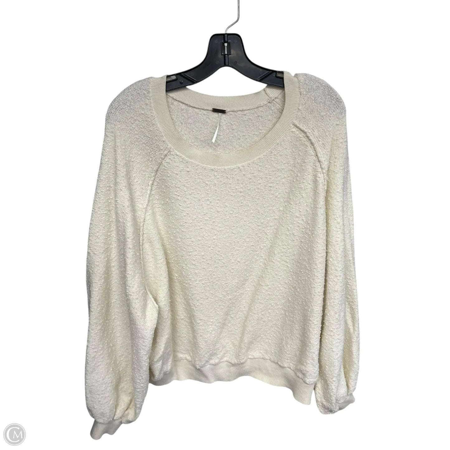 Sweater By Free People In Cream, Size: L
