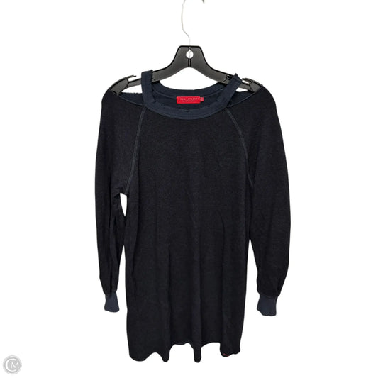 Tunic Long Sleeve By Clothes Mentor In Black, Size: M