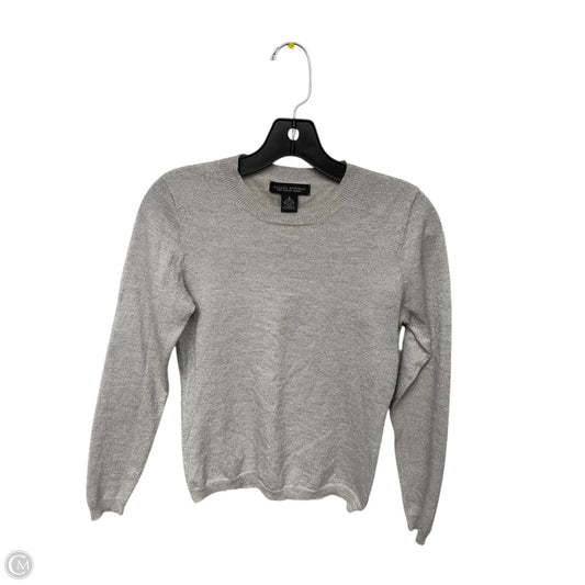 Sweater By Banana Republic In Silver, Size: S
