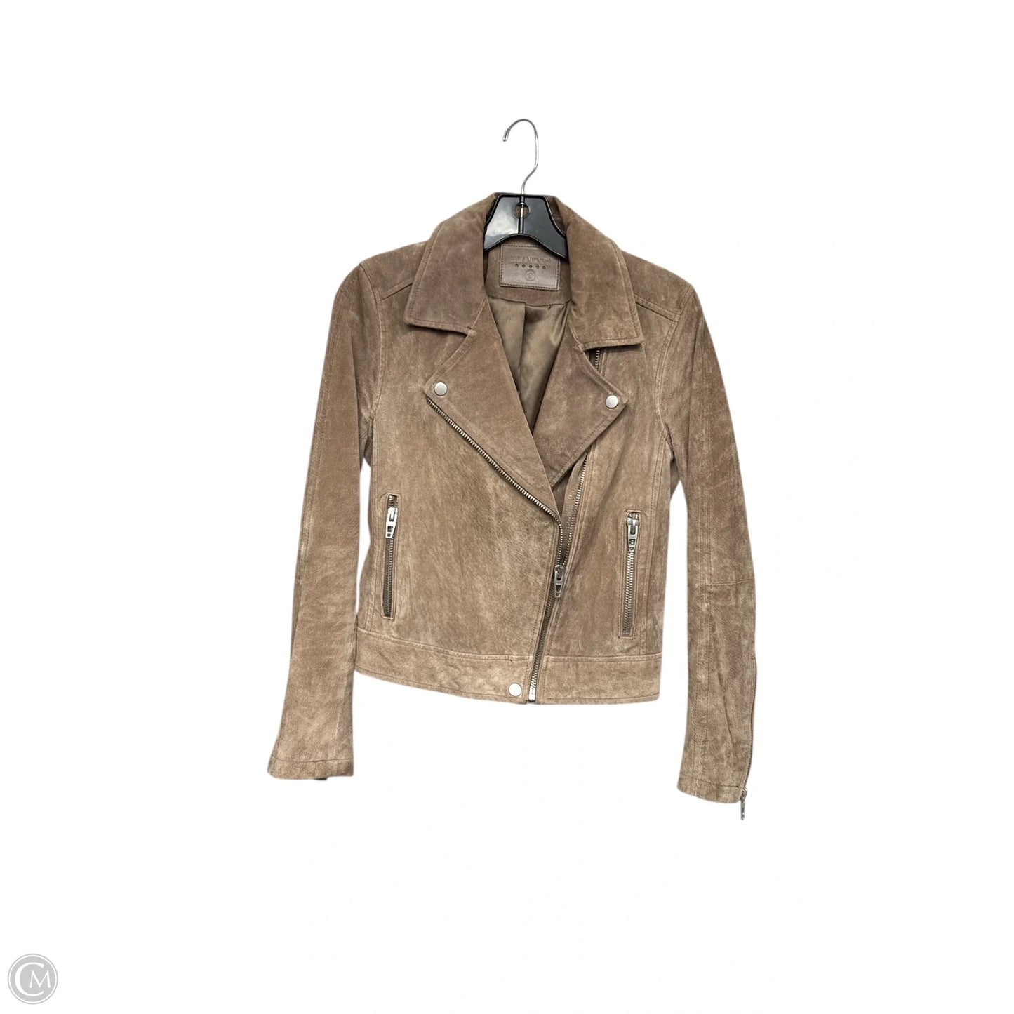 Jacket Moto By Blanknyc In Tan, Size: S