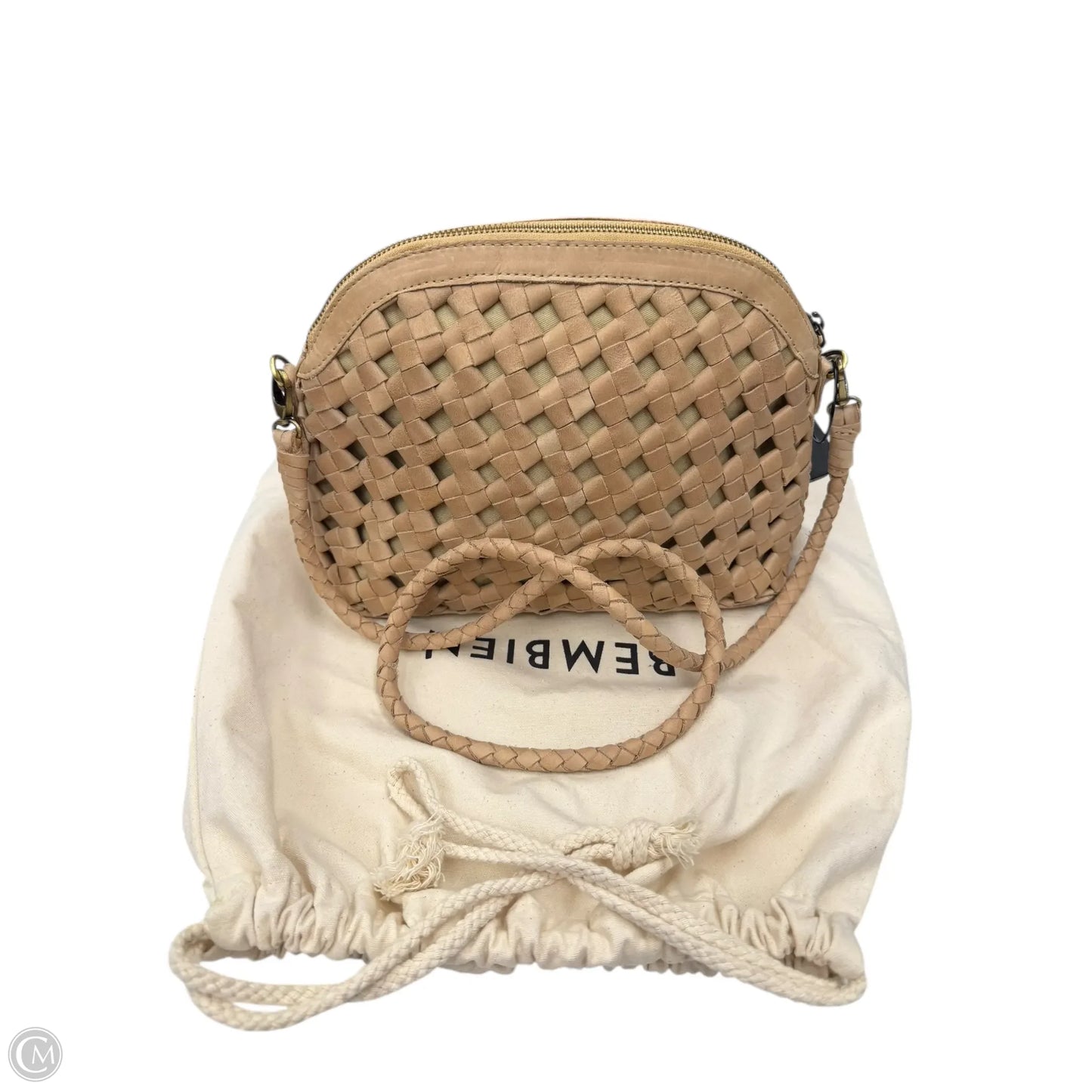 Handbag Leather By Bembien, Size: Small