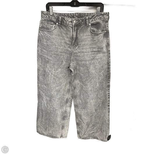Jeans Wide Leg By Divided In Grey, Size: 12