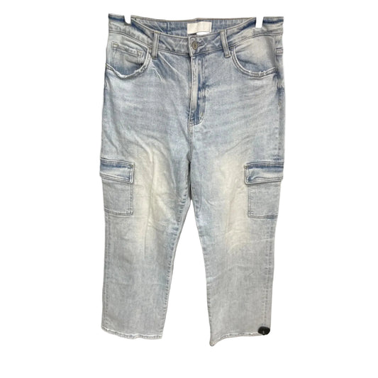 Jeans Wide Leg By Vervet In Blue, Size: 10