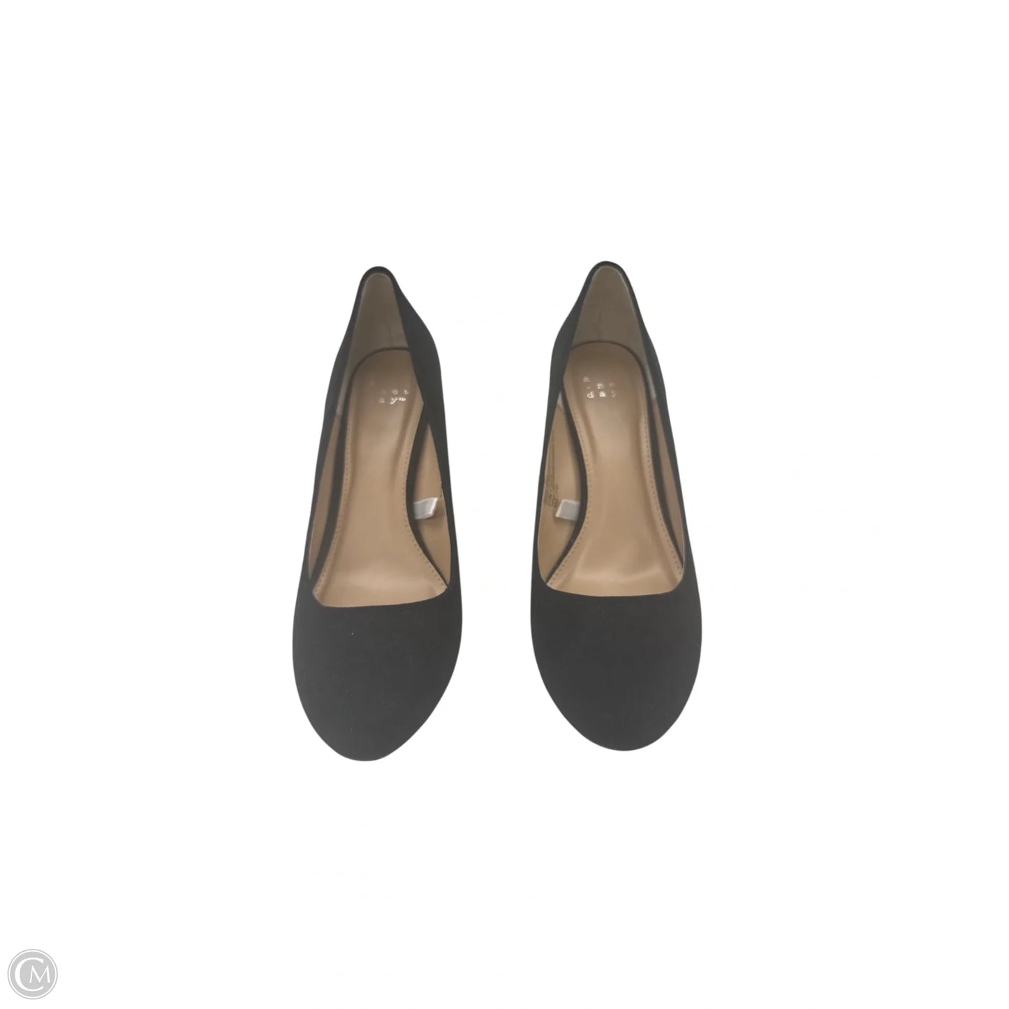 Shoes Heels Wedge By A New Day In Black, Size: 9.5