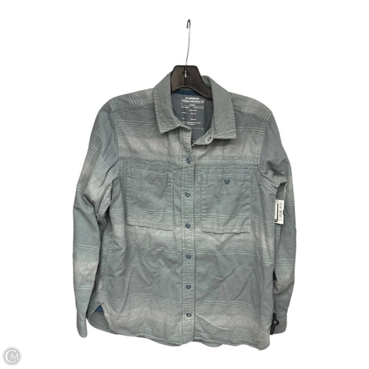 Top Long Sleeve By Rei In Grey, Size: M