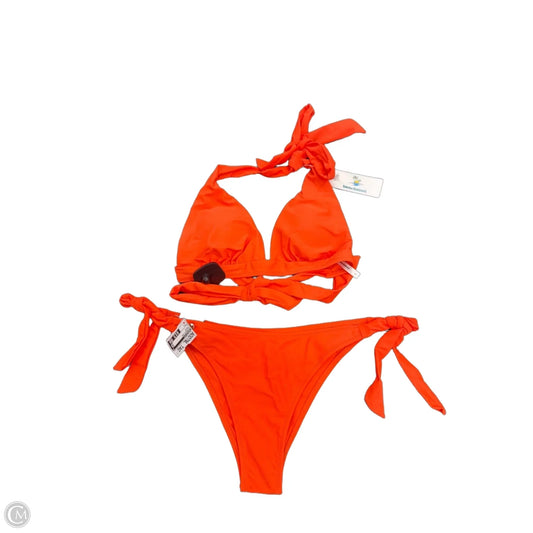 Swimsuit 2pc By Beachsissi In Orange, Size: L