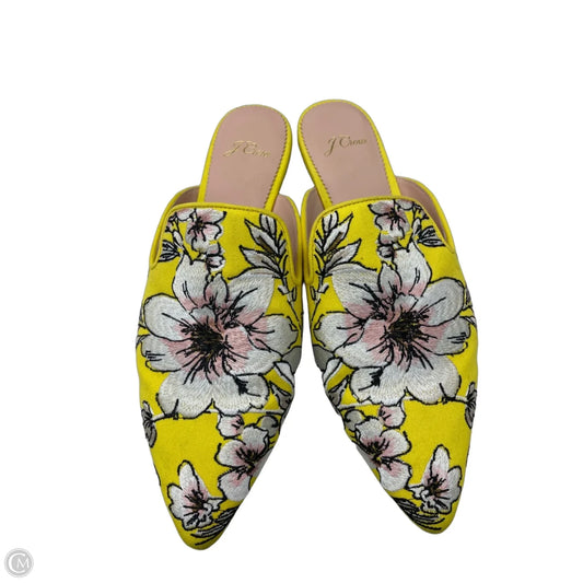 Shoes Flats By J. Crew In Yellow, Size: 8.5