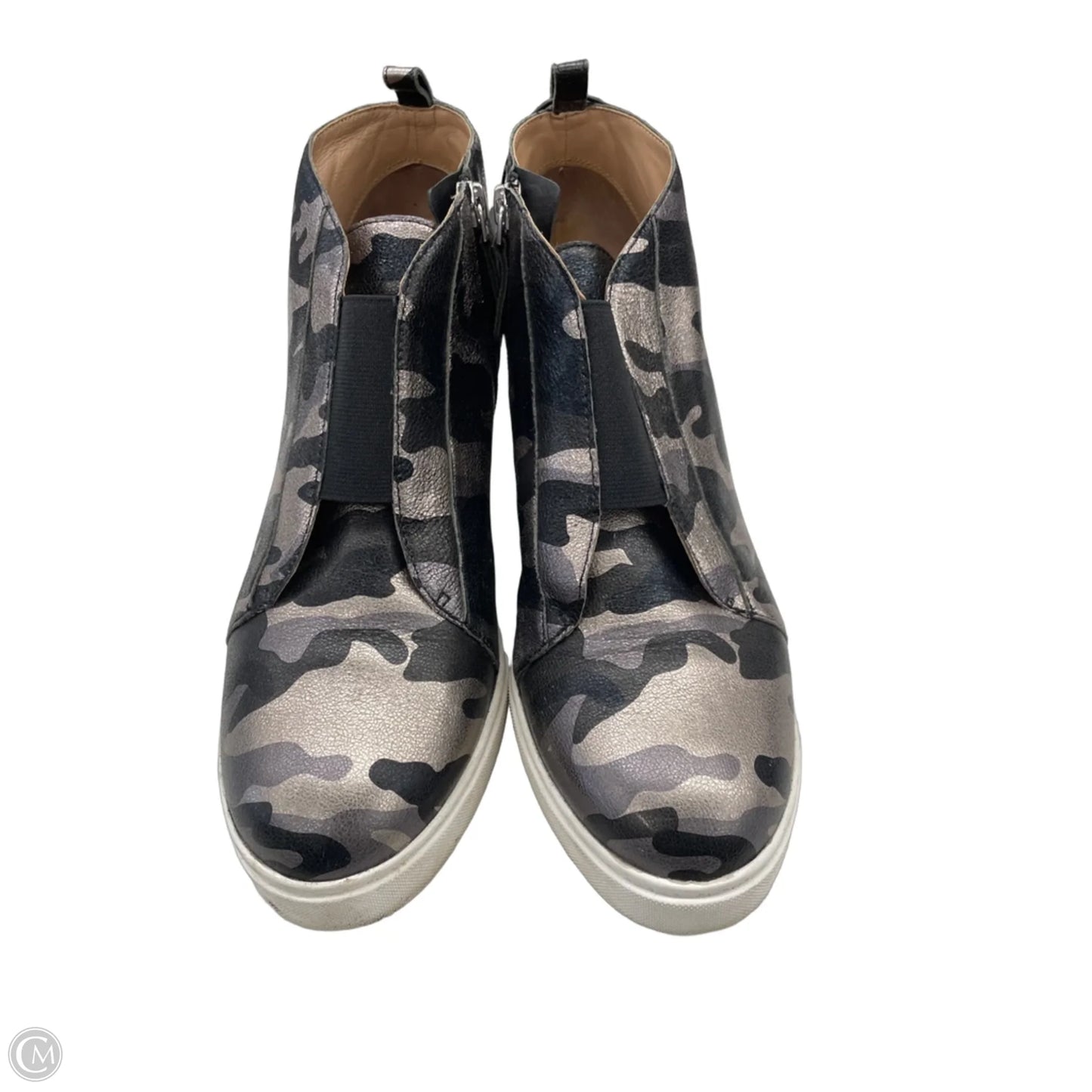 Shoes Heels Wedge By Cmc In Camouflage Print, Size: 9