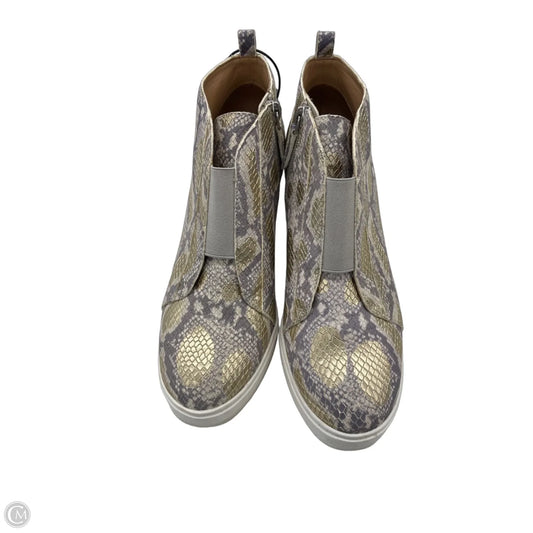 Shoes Heels Wedge By Cmc In Animal Print, Size: 8.5