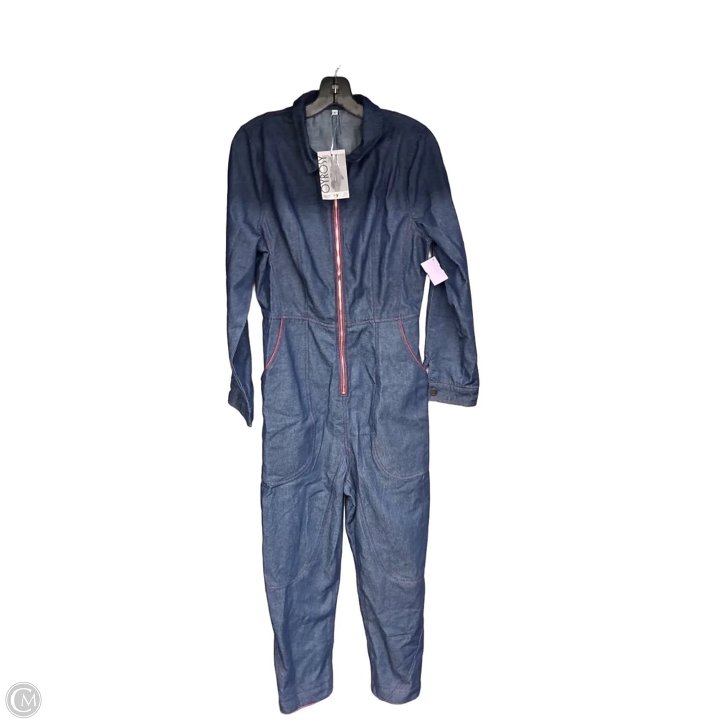 Jumpsuit By Clothes Mentor In Blue, Size: M