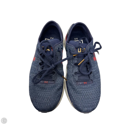 Shoes Athletic By Under Armour In Blue & Red, Size: 7