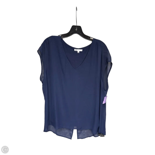 Top Sleeveless By Dr2 In Navy, Size: L