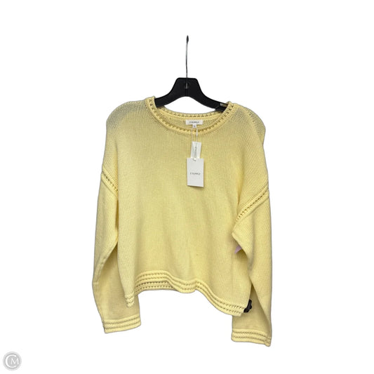 Sweater By Z Supply In Yellow, Size: L
