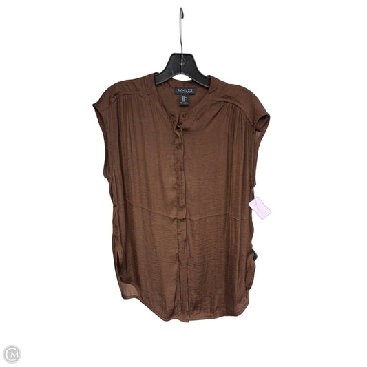 Top Sleeveless By Rachel Zoe In Brown, Size: M