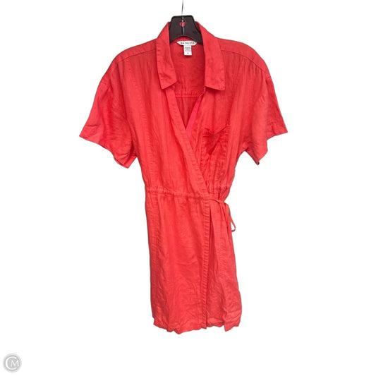 Dress Casual Midi By Athleta In Coral, Size: 12
