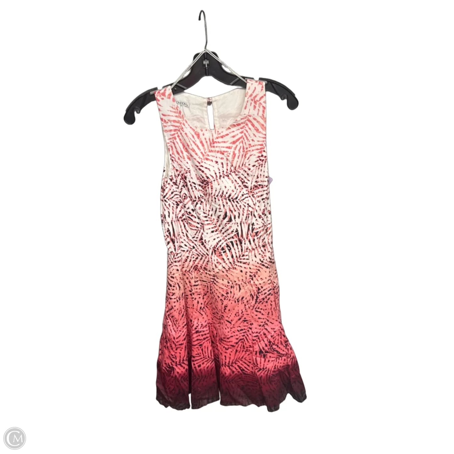 Dress Casual Midi By Maggy London In Pink, Size: 8