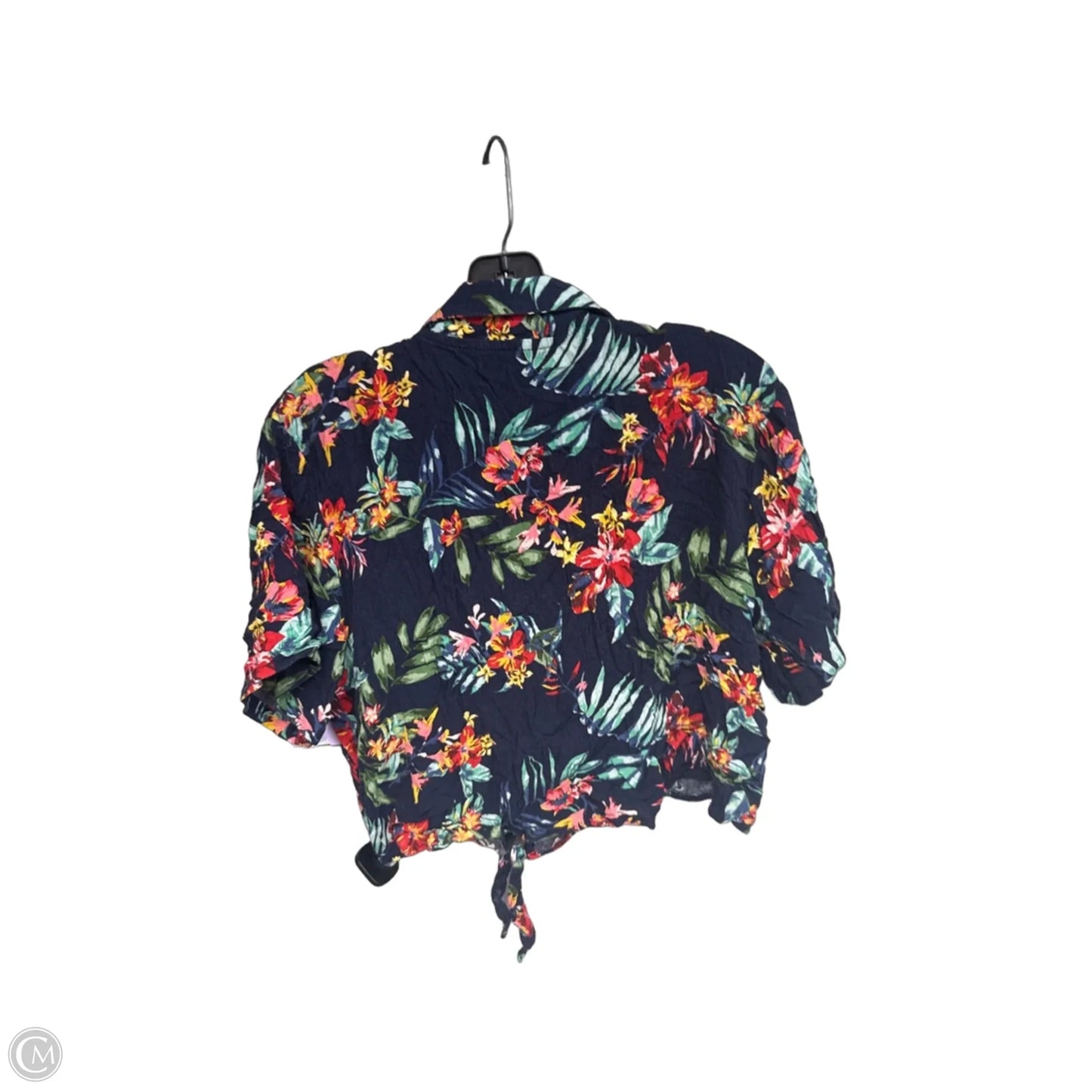 Top Short Sleeve By Altard State In Floral Print, Size: L