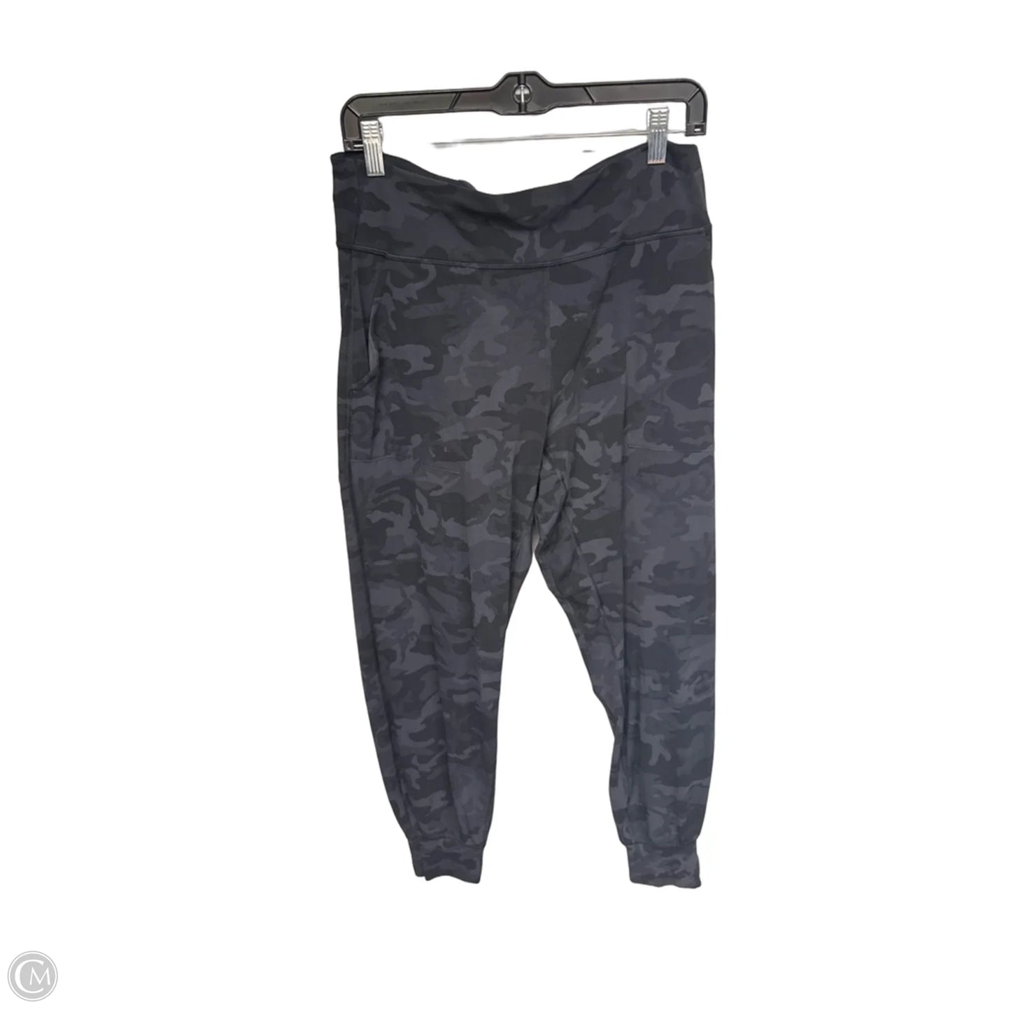 Athletic Leggings By Lululemon In Camouflage Print, Size: 12