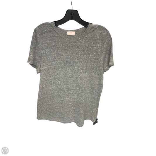 Top Short Sleeve Basic By T.la In Grey, Size: M