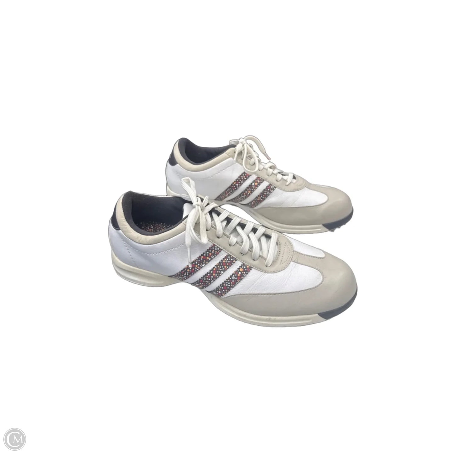 Shoes Athletic By Adidas In Tan & White, Size: 9.5
