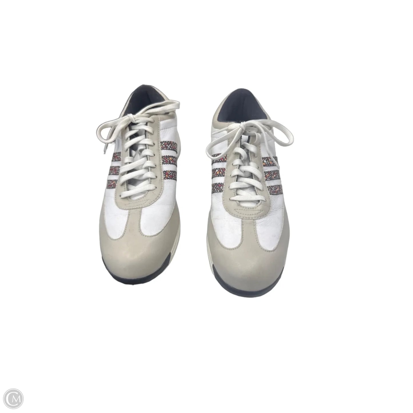 Shoes Athletic By Adidas In Tan & White, Size: 9.5