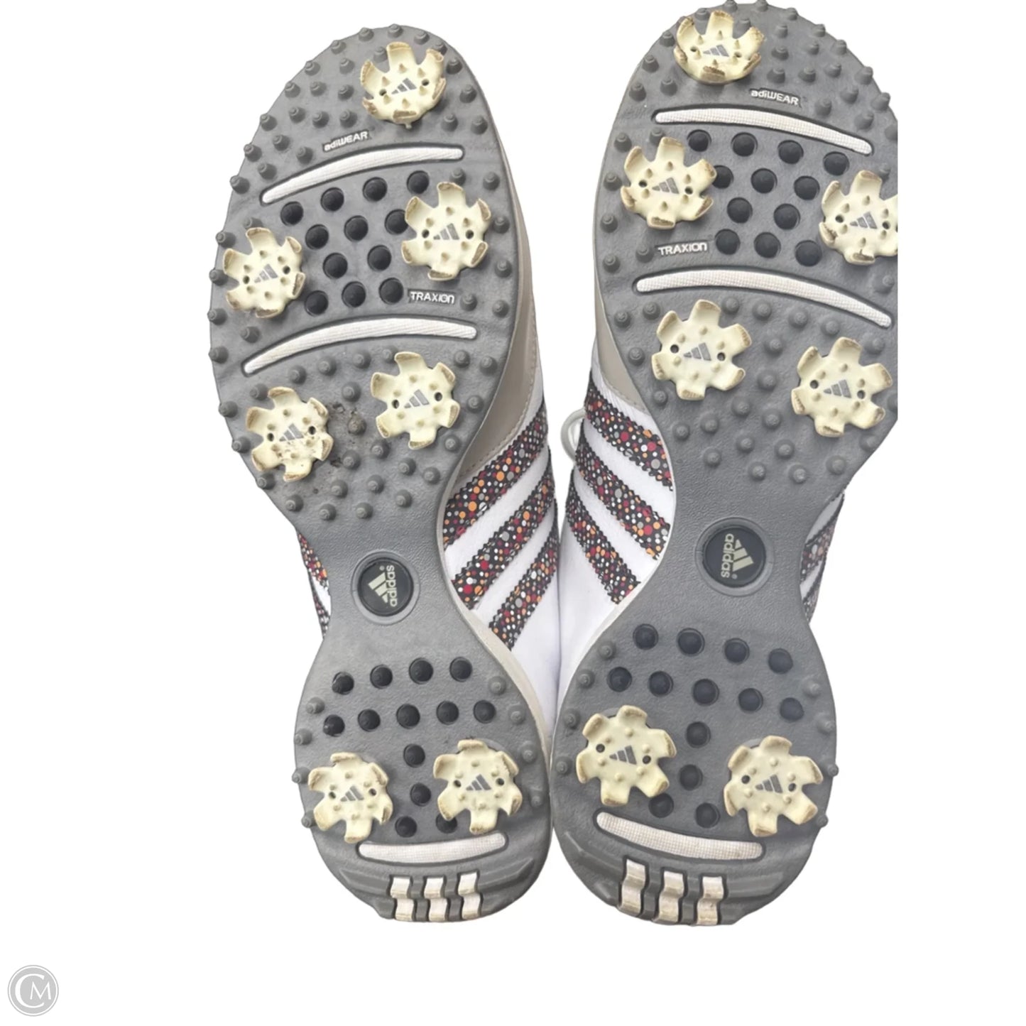 Shoes Athletic By Adidas In Tan & White, Size: 9.5