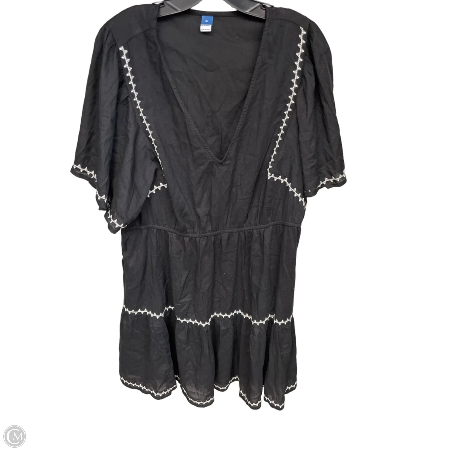Dress Casual Short By Old Navy In Black & White, Size: Xl