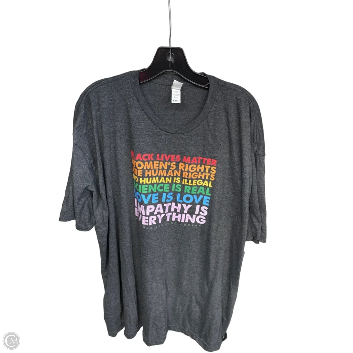 Top Short Sleeve Basic By Tultex In Grey, Size: Xxl