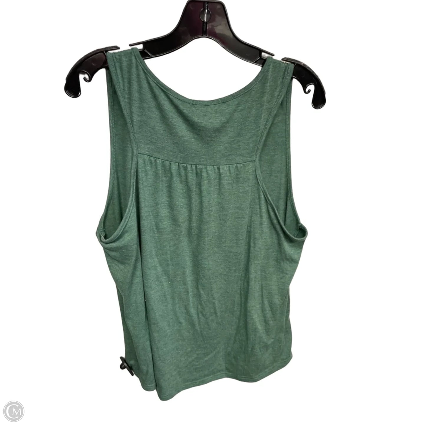 Tank Top By Clothes Mentor In Green, Size: 2x