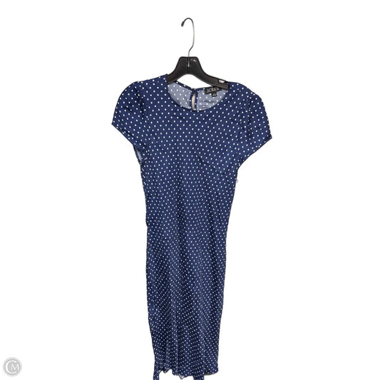 Dress Casual Maxi By J. Crew In Polkadot Pattern, Size: 6