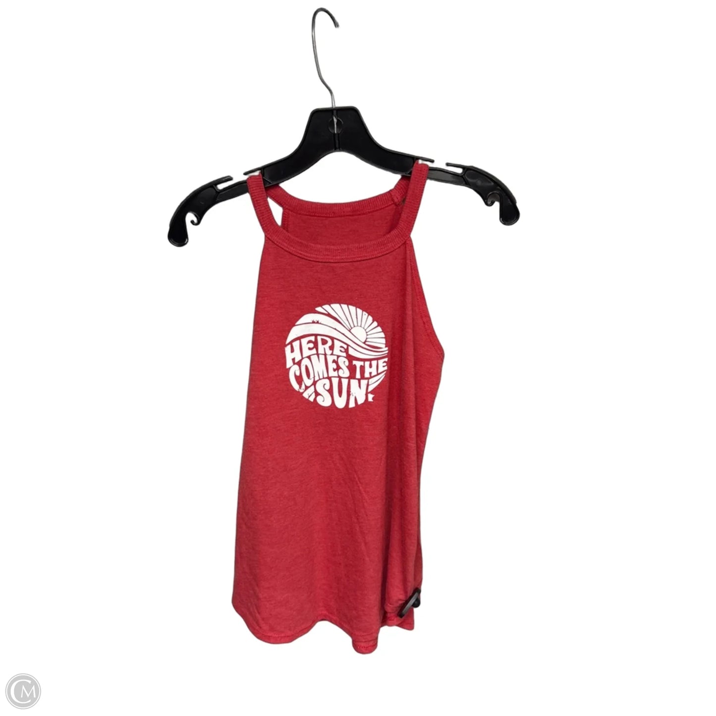 Top Sleeveless By Clothes Mentor In Red & White, Size: S
