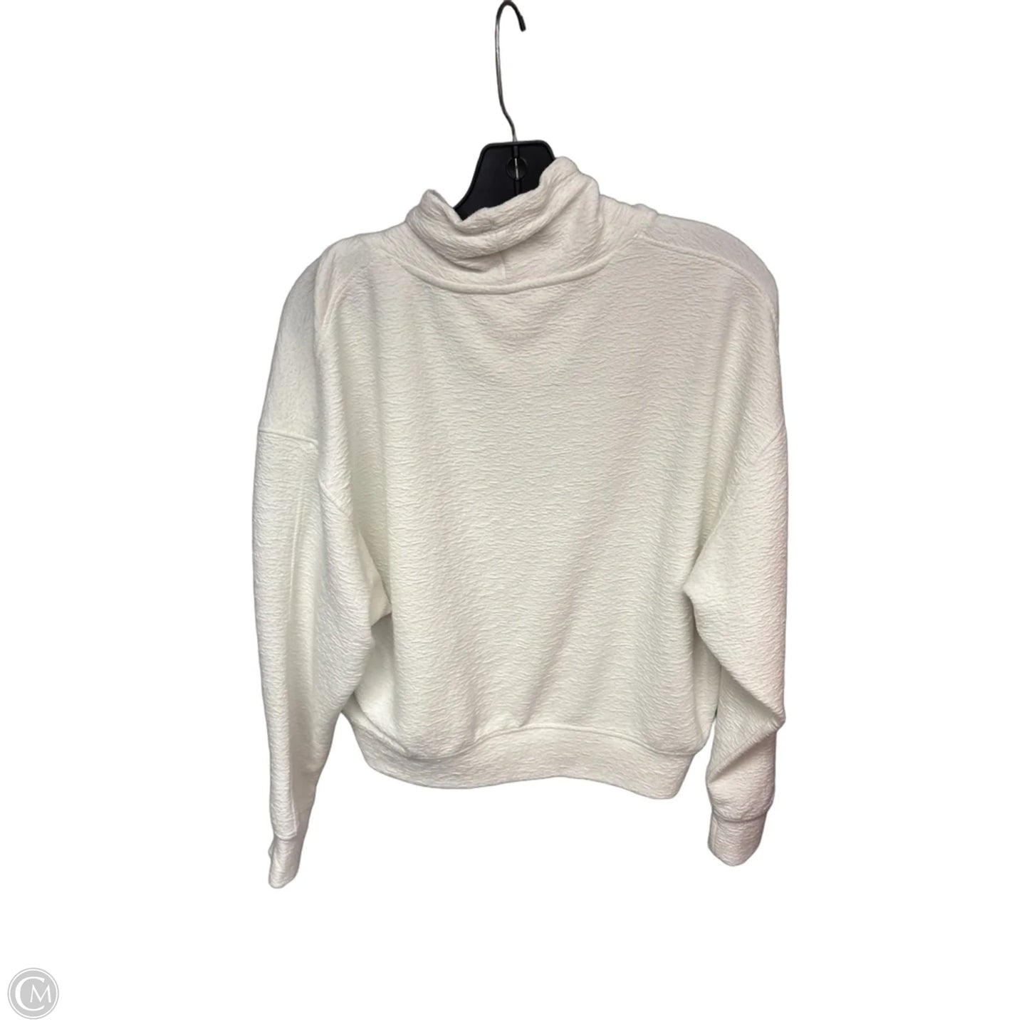 Sweatshirt Collar By Danskin In White, Size: Xs
