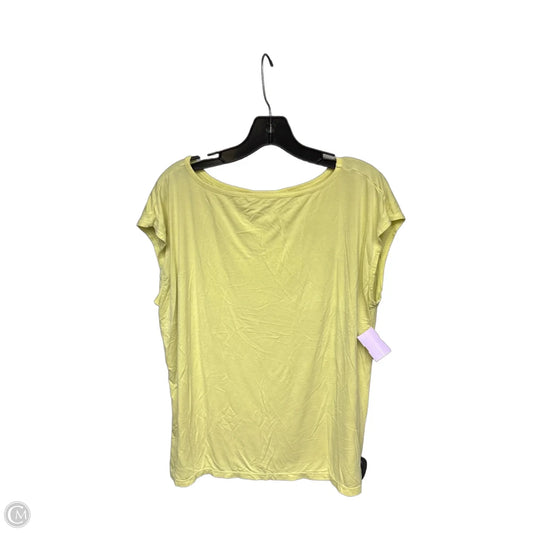 Top Sleeveless Basic By Clothes Mentor In Yellow, Size: M