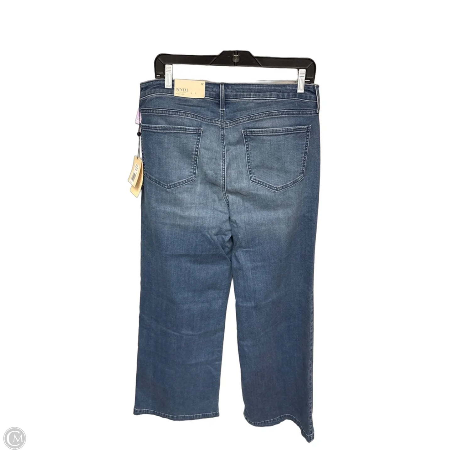 Jeans Wide Leg By Not Your Daughters Jeans In Blue Denim, Size: 12