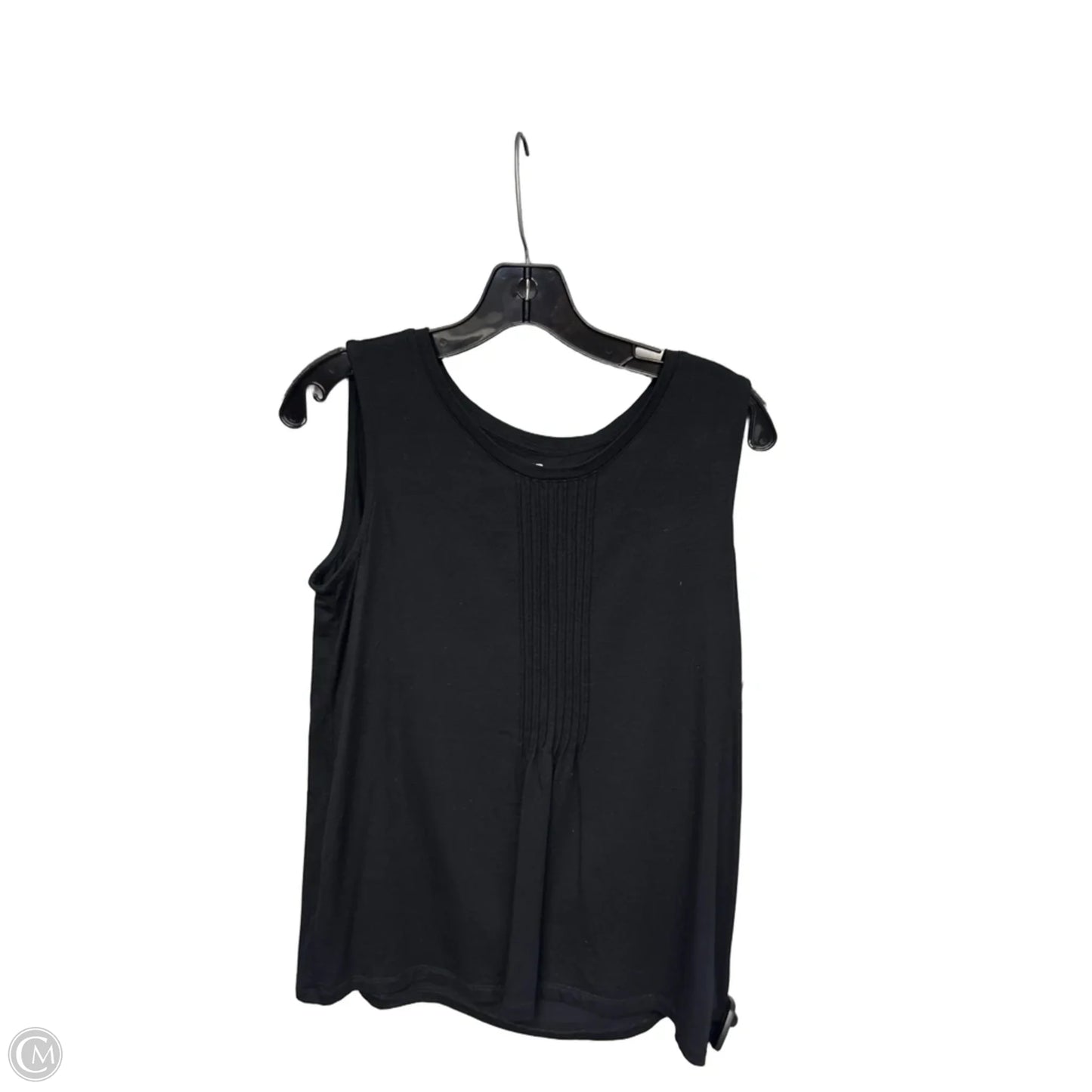 Top Sleeveless By Lands End In Black, Size: S