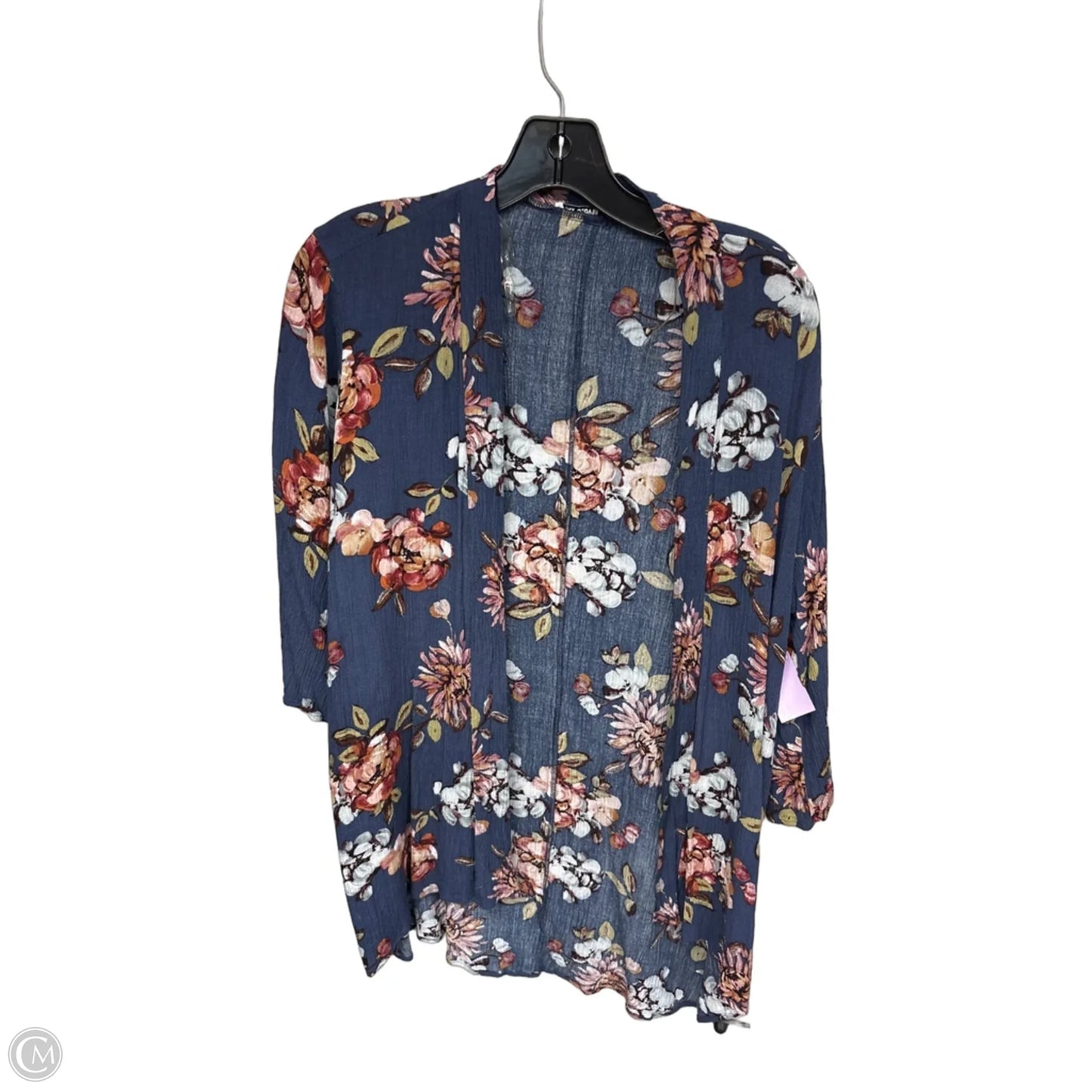 Kimono By Pink Clover In Floral Print, Size: M