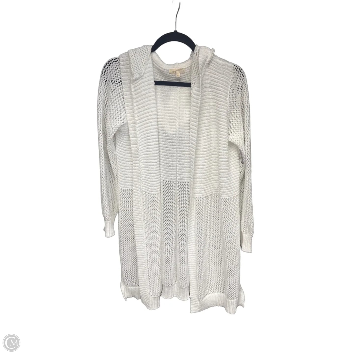 Cardigan By Mystree In White, Size: L