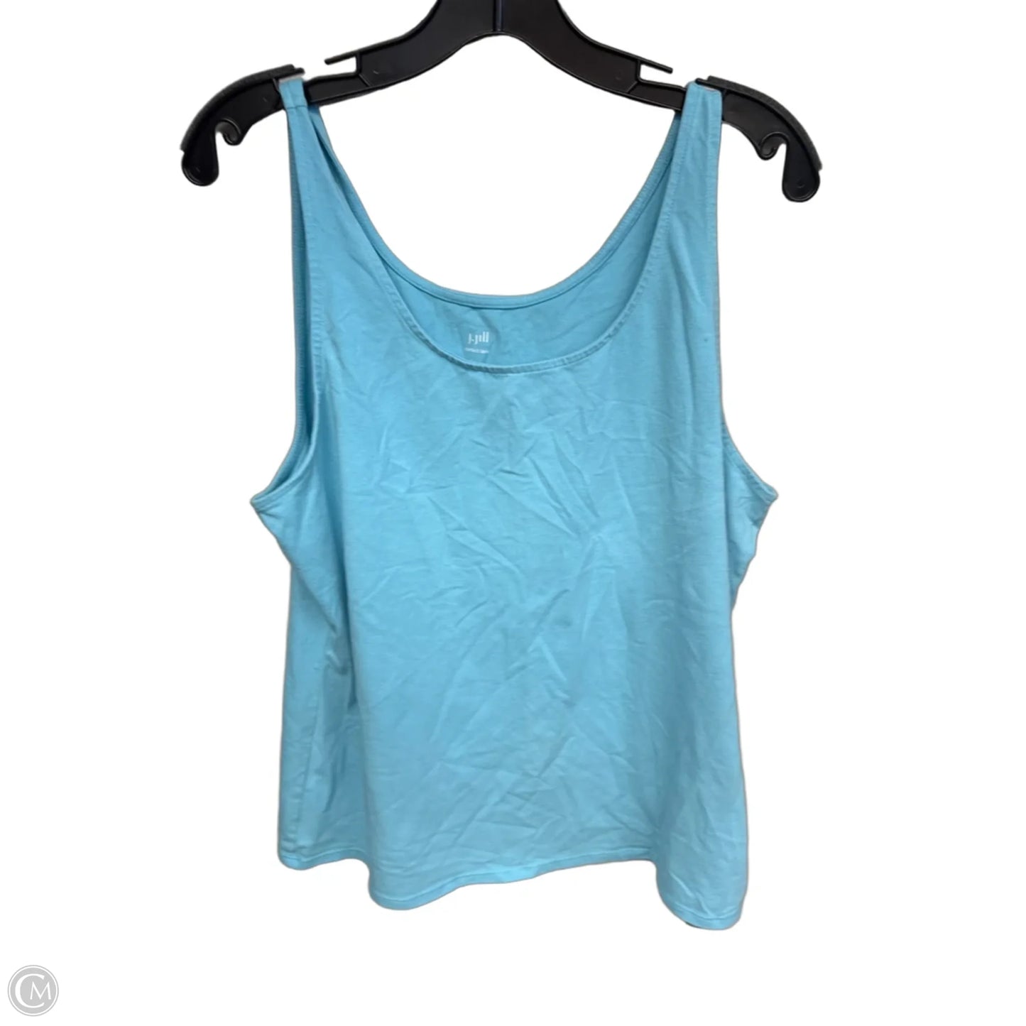 Tank Top By J. Jill In Aqua, Size: Xl