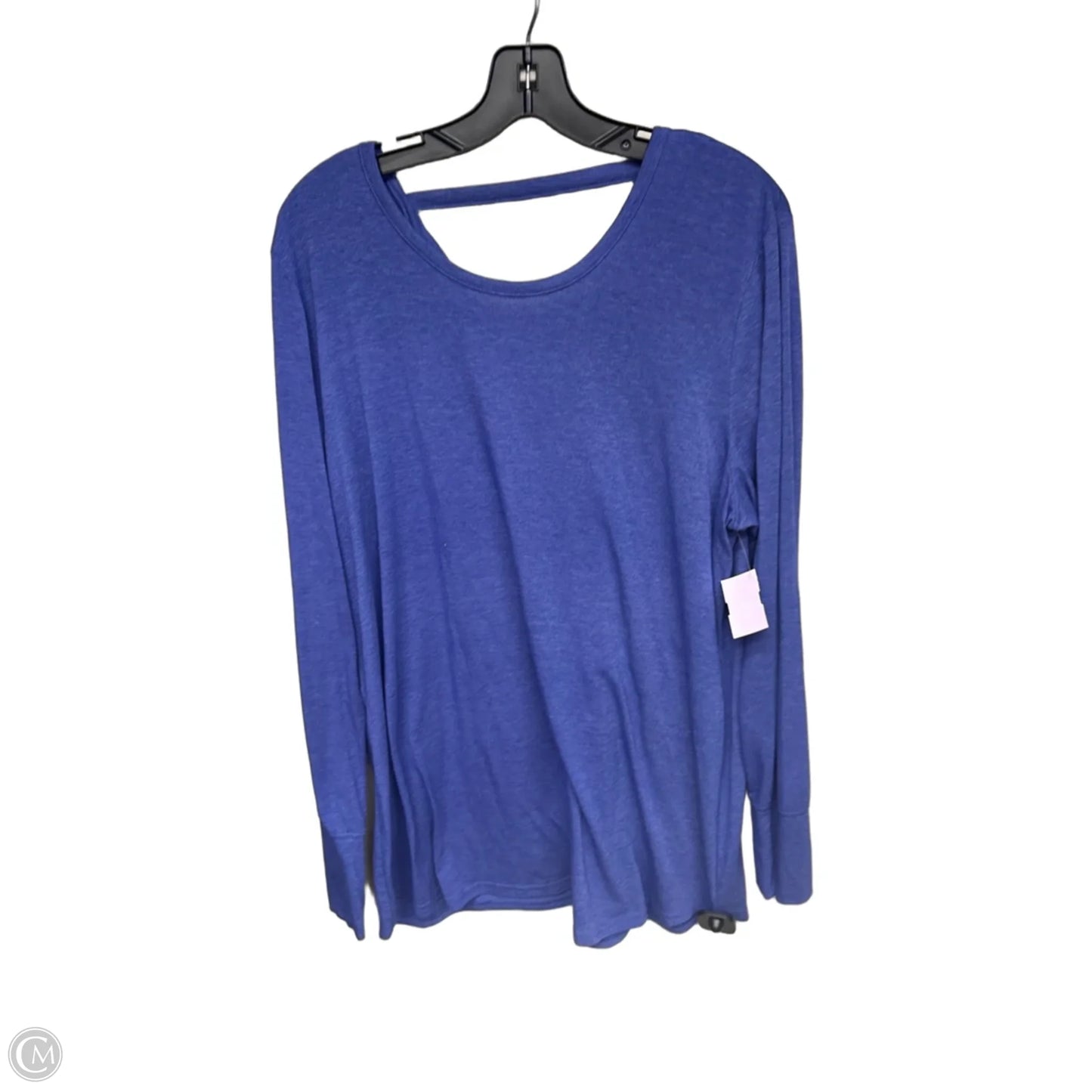 Top Long Sleeve By Tek Gear In Blue, Size: Xl