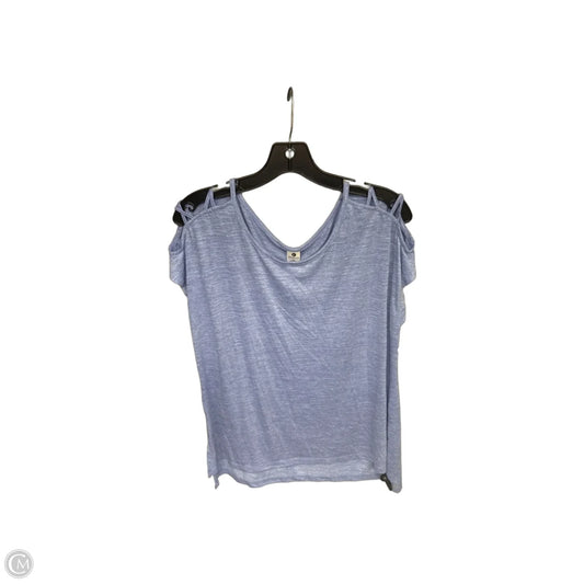 Athletic Top Short Sleeve By Active Life In Blue, Size: Xl