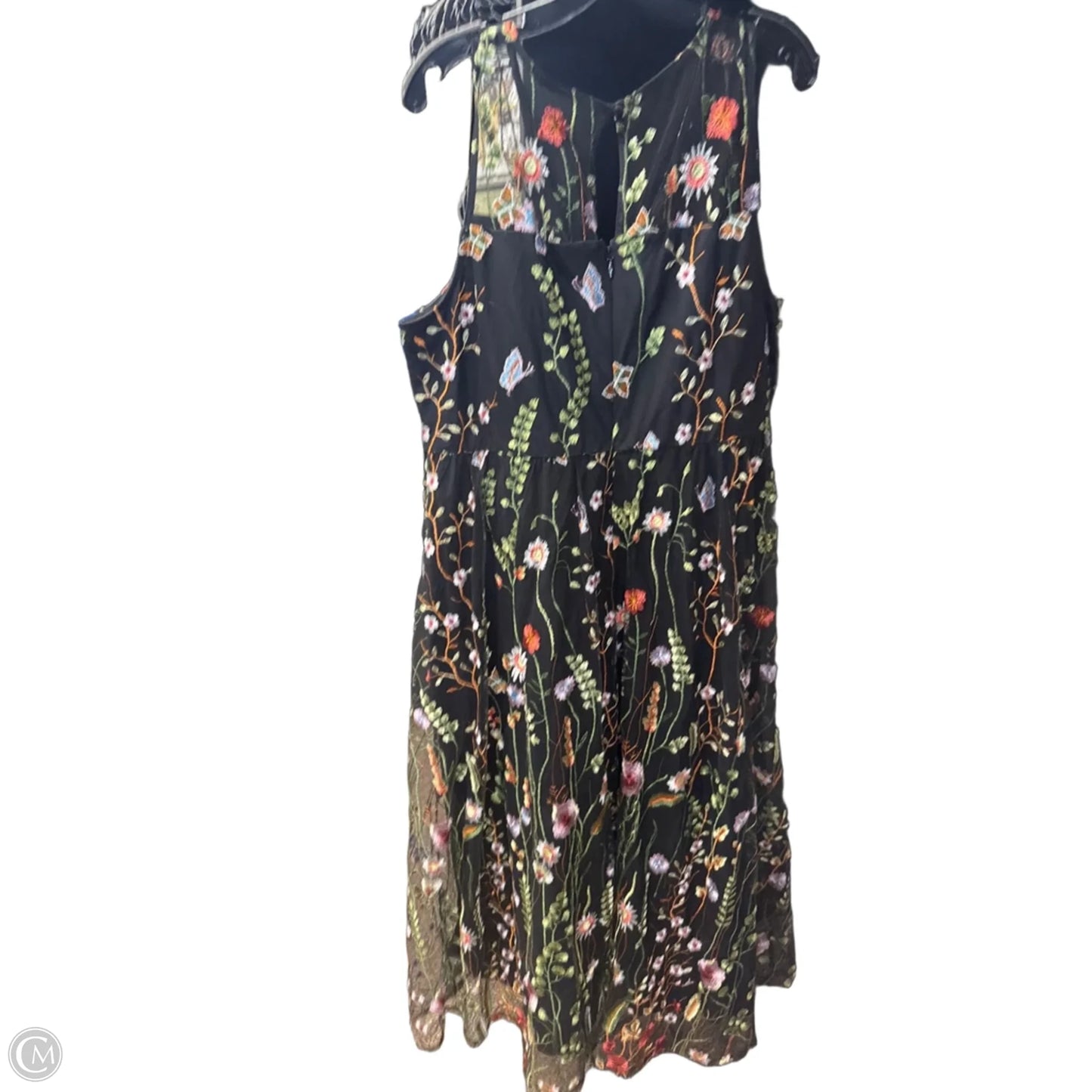 Dress Party Long By Torrid In Floral Print, Size: 16