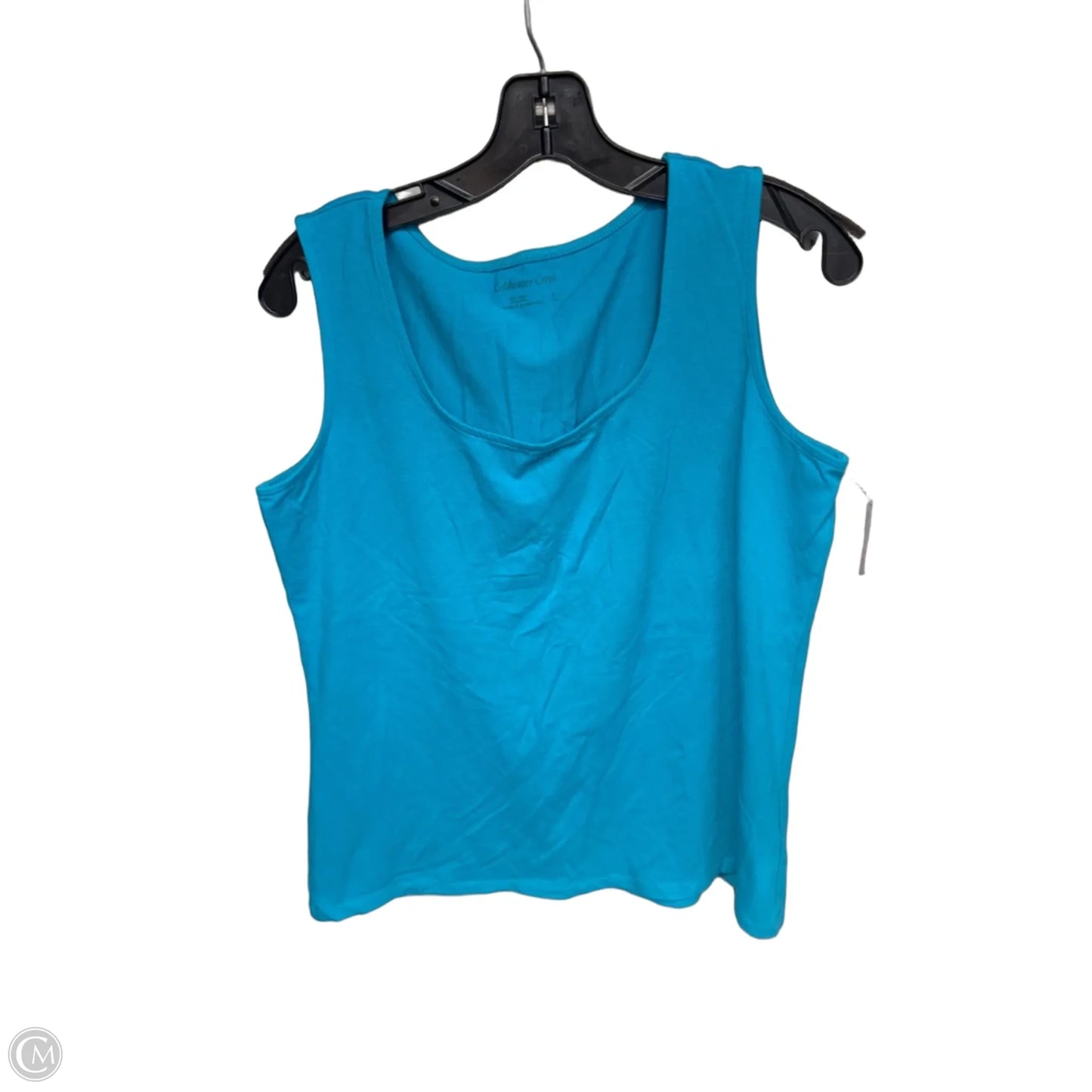 Tank Top By Coldwater Creek In Aqua, Size: L