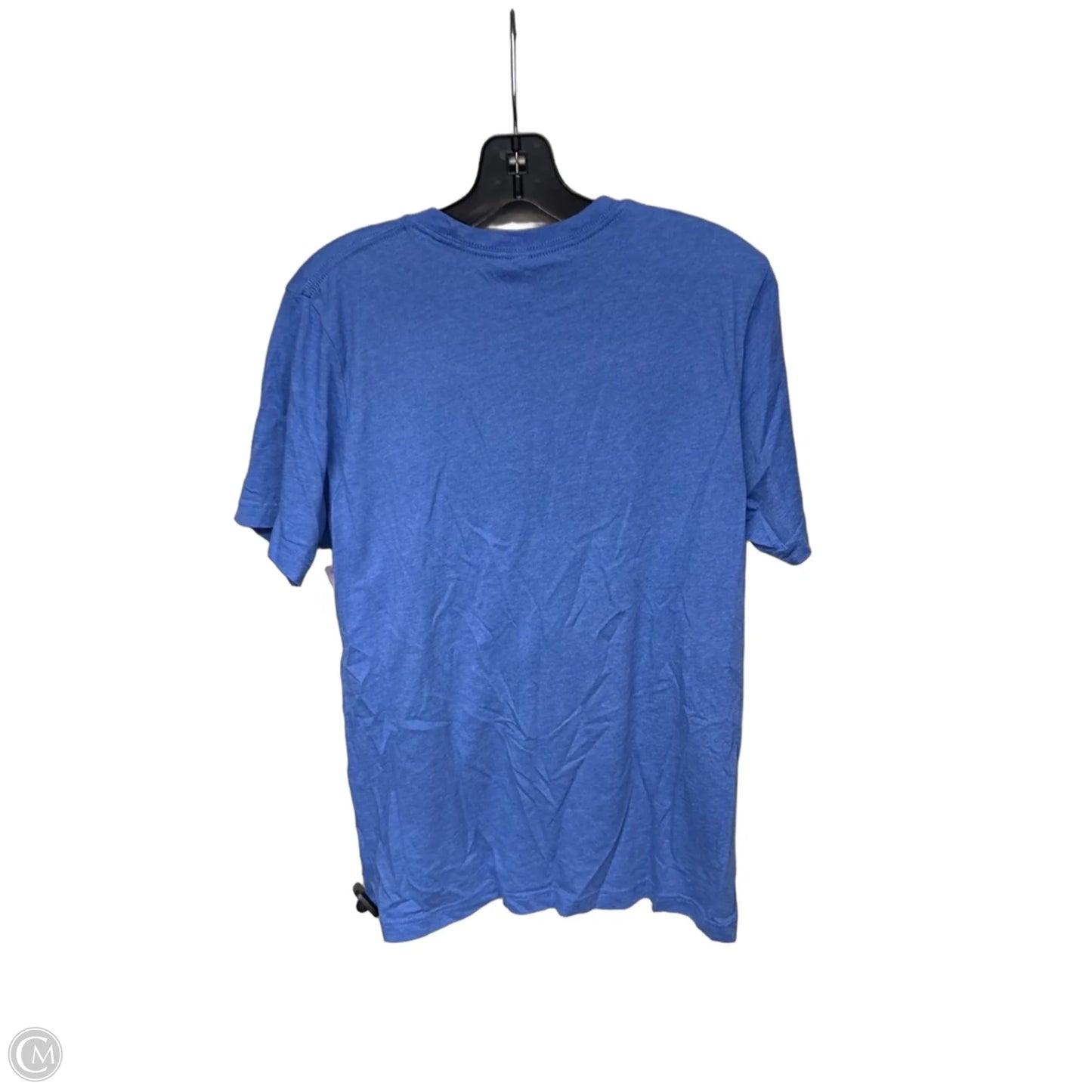 Top Short Sleeve By Canvas In Blue, Size: L