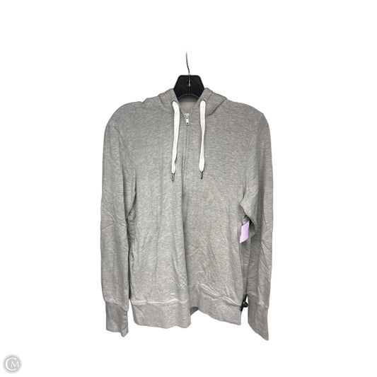 Sweatshirt Hoodie By Clothes Mentor In Grey, Size: Xl