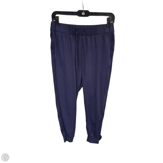 Athletic Pants By Clothes Mentor In Navy, Size: Mp