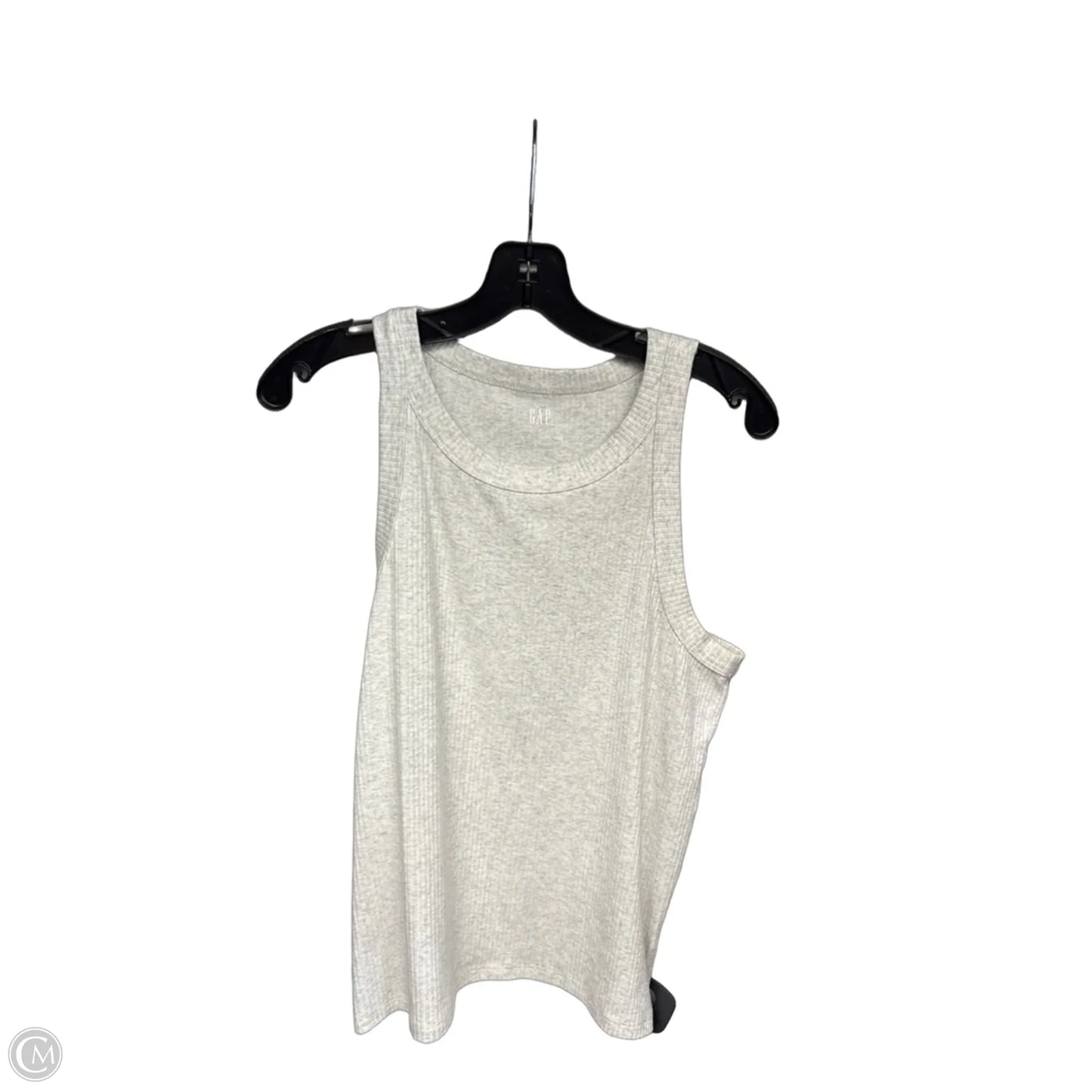 Athletic Tank Top By Gapfit In Grey, Size: L