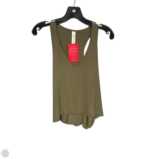 Top Sleeveless By Allison Joy In Green, Size: L